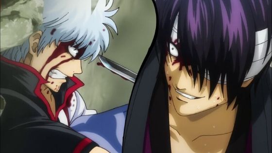 Gintoki vs. Takasug